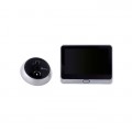 Wi-fi durų akutė su monitoriumi 1080p Ezviz DP2C sidabrinė (silver)
